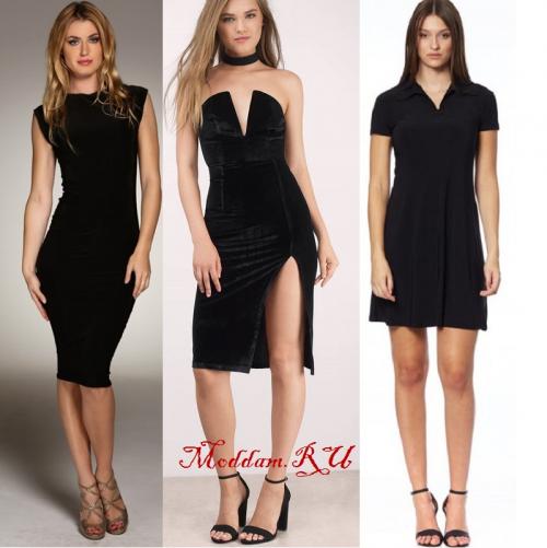 Вечерний образ в черном платье. Какие платья черного цвета будут в моде: футляр против Шанель (с фото)