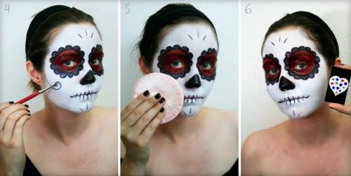 Как наносить грим на лицо. Пошаговое выполнение белого грима для лица своими руками