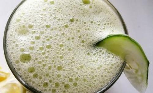 Лед из сока кабачка. Рецепт домашнего свежевыжатого сока из кабачка и огурца