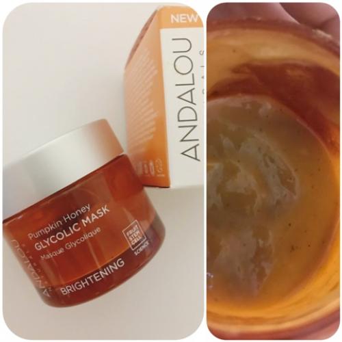 Маска с тыквой и медом. Andalou Naturals, Гликолевая маска, с тыквой и медом, осветляющая. 7 жидких унций (50 мл)