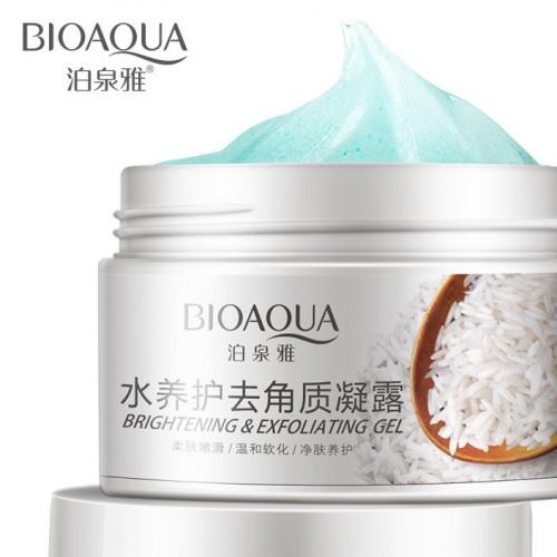 Рисовый скраб для лица биоаква. Средства для купания