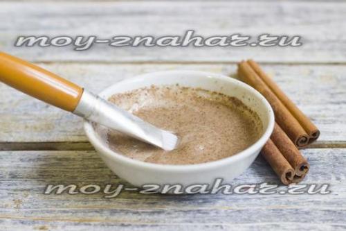 Маска для лица из корицы. Домашняя лаборатория красоты 08 Маска для лица из корицы. Домашняя лаборатория красоты 08