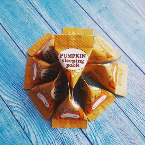 Тыквенная маска для лица корея. Ночная тыквенная маска для увлажнения и питания кожи лица во время сна-ТЫКОВКИ-ПИРАМИДКИ! ХИТ