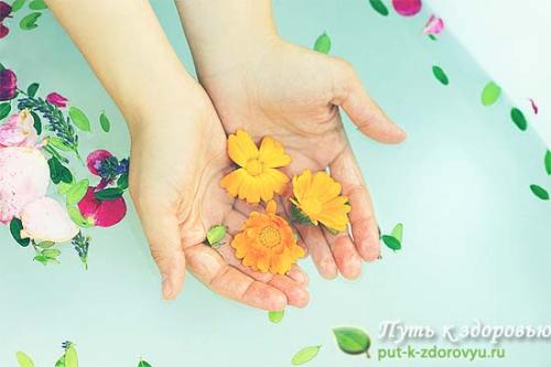 Календула для кожи тела. Календула — источник молодости и здоровья.