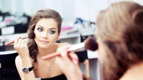 Кисть для прессованной пудры. Кисть для пудры