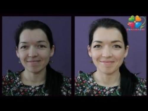 Макияж для приподнятых уголков глаз. Макияж для опущенных уголков глаз 11