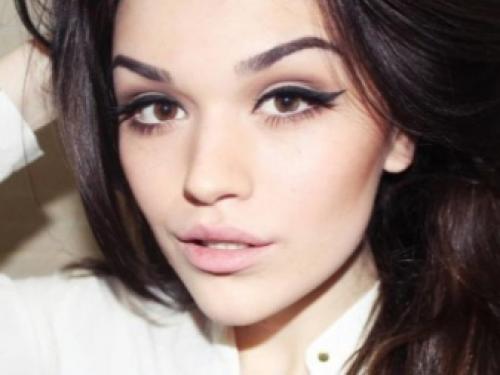 Макияж для приподнятых уголков глаз. Макияж для опущенных уголков глаз 02