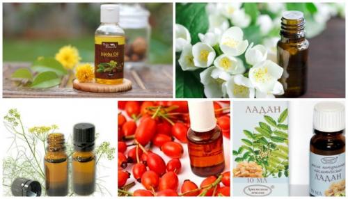 Масло для лица от морщин. Применение