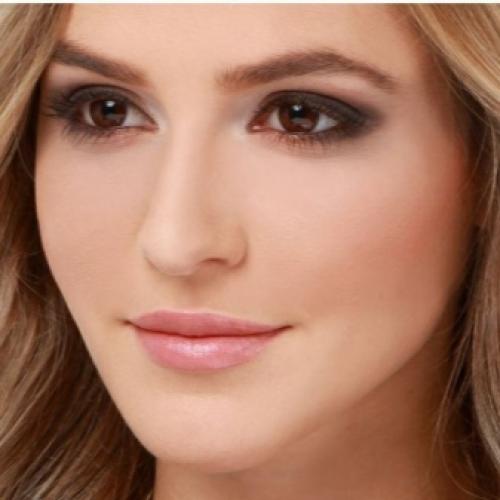 Макияж для приподнятых уголков глаз. Макияж для опущенных уголков глаз 06