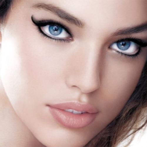 Макияж для приподнятых уголков глаз. Макияж для опущенных уголков глаз 05