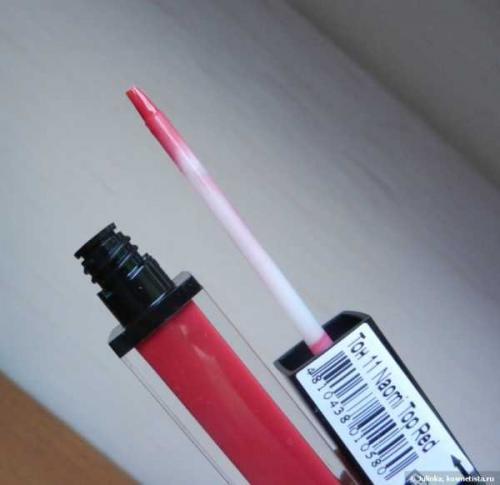 Красный блеск для губ. Блеск-лак для губ Relouis LipLacquer 01