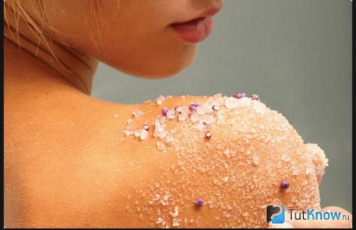 Скраб соляной для лица. Скраб из соли для лица. Свойства. Приготовление 03