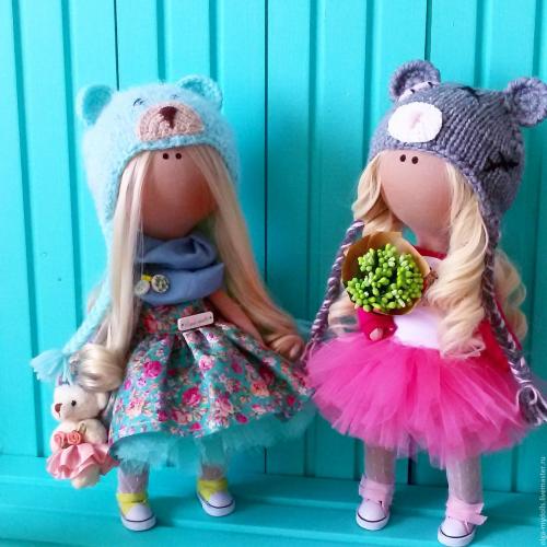 Из чего сделать голову куклы. Куклы из ткани своими руками.