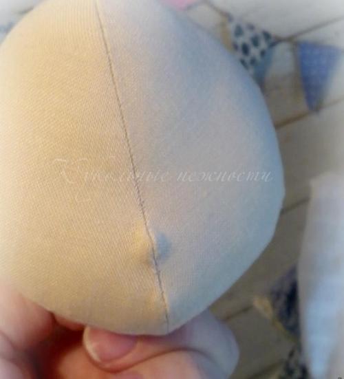 Как сделать голову текстильной кукле. МК: объемное лицо для куклы