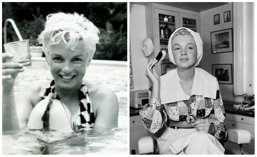 Глаза мерлин Монро. Мэрилин Монро без макияжа, редкие фото ретро-красотки