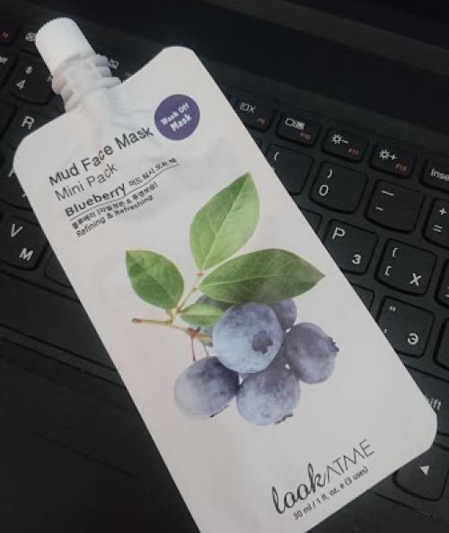 Look At Me Маска для лица грязевая для интенсивного увлажнения зеленый чай. Look At Me Mud Face Mask Mini Pack Blueberry - Маска для лица грязевая очищающая и освежающая Черника
