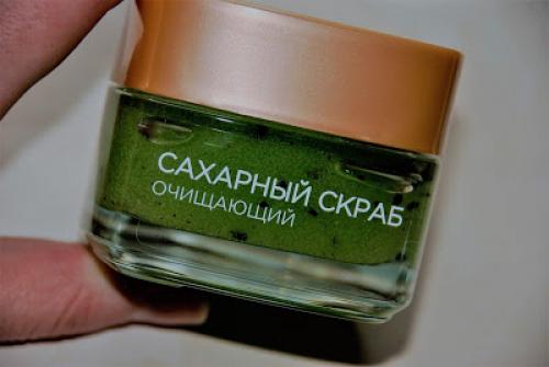 Сахарный скраб для лица лореаль. L'Oreal Paris Сахарный скраб для лица, очищающий, сокращающий черные точки