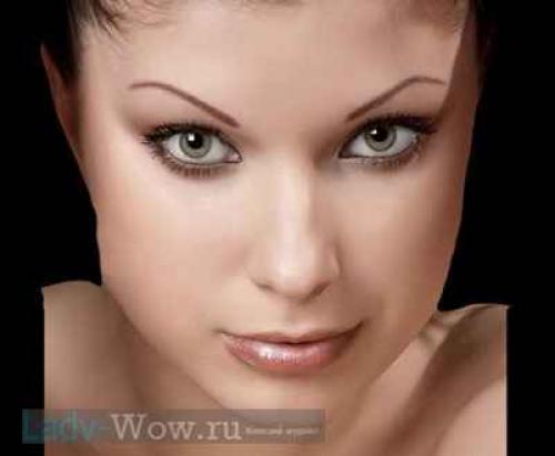 Макияж для зеленых глаз и черных волос. Мейкап для девушек с темными волосами 13
