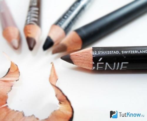 Как подобрать цвет карандаша для бровей. Техника использования карандаша для бровей