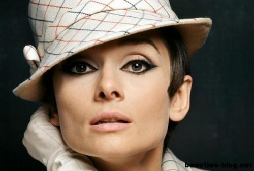 Макияж 60 х годов. Превосходный макияж в стиле 60-х годов