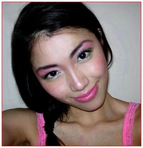 Кукольный макияж для брюнеток. Техника выполнения