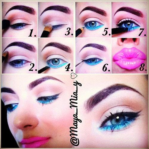 Кукольный, как сделать макияж. Идеи, как можно сделать красивый кукольный макияж: фотогалерея 21