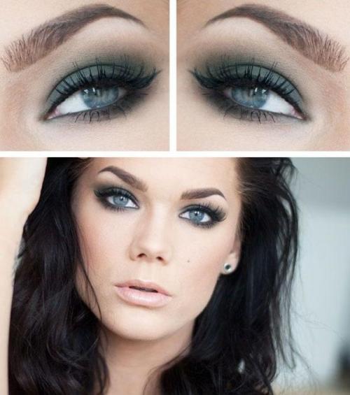 Макияж к черному платью для брюнетки. Уроки макияжа под черный наряд 31 Макияж к черному платью для брюнетки. Уроки макияжа под черный наряд 31