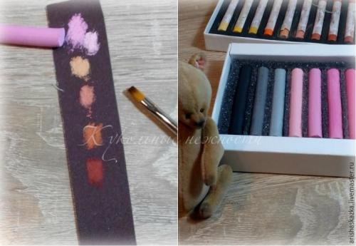 Как сделать объемное лицо текстильной кукле.