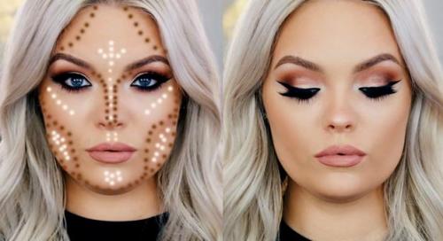 Макияж для круглого лица с голубыми глазами. Макияж для круглого лица шаг за шагом Фото 11 Макияж для круглого лица с голубыми глазами. Макияж для круглого лица шаг за шагом Фото 11