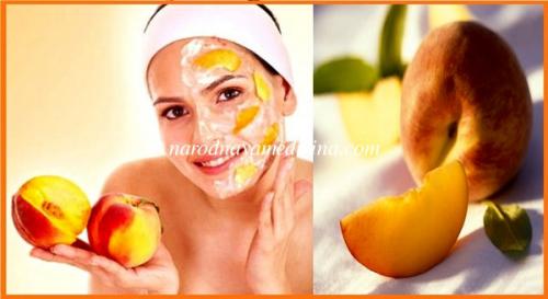 Персик для лица эффект. Маска из персика для лица. Рецепты.