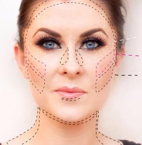 Макияж для круглого лица с голубыми глазами. Макияж для круглого лица шаг за шагом Фото 12 Макияж для круглого лица с голубыми глазами. Макияж для круглого лица шаг за шагом Фото 12