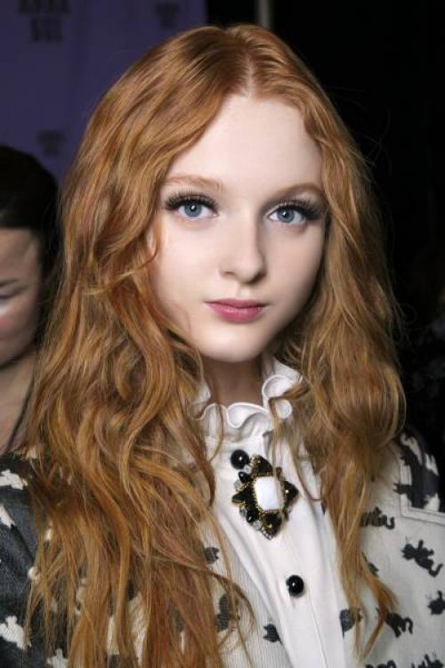 Макияж под цвет волос рыжий. Особенности макияжа для рыжеволосых