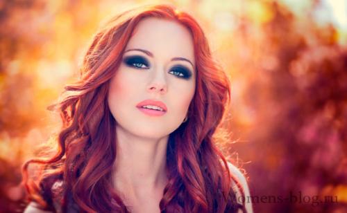 Макияж под цвет волос рыжий. Особенности макияжа для рыжеволосых 07 Макияж под цвет волос рыжий. Особенности макияжа для рыжеволосых 07