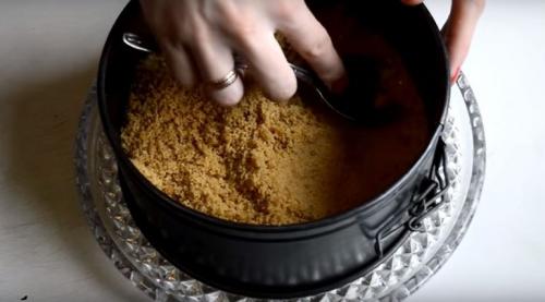 Чизкейк без выпечки со сгущенкой. Элегантный чизкейк без выпечки со сгущенкой часто готовлю летом