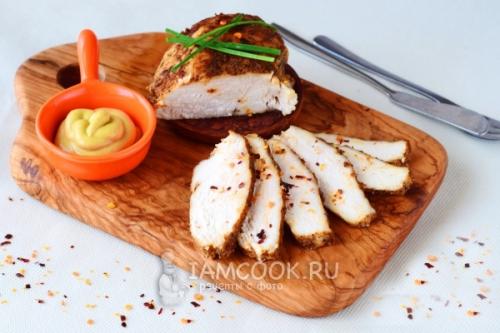 Буженина в домашних условиях из курицы. Буженина из куриной грудки