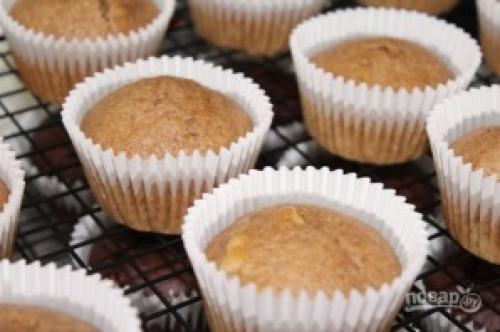 Маффины с бананом и корицей. Банановые маффины с корицей