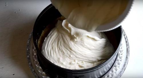 Чизкейк без выпечки со сгущенкой. Элегантный чизкейк без выпечки со сгущенкой часто готовлю летом