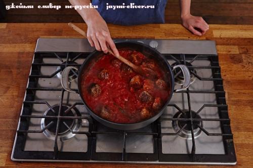 Паста с фрикадельками Джейми оливер. Фрикадельки