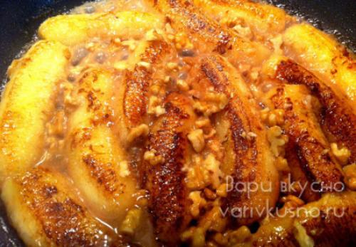 Жареные бананы с корицей по-восточному: 3 рецепта