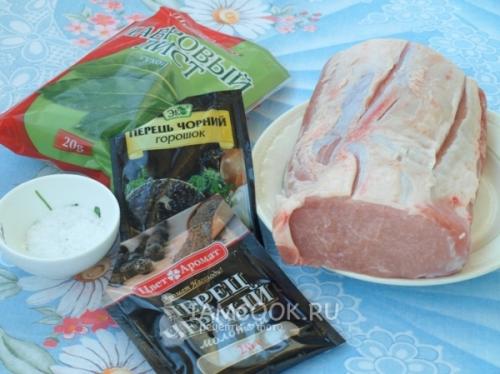 Буженина в рукаве для запекания в духовке. Буженина в рукаве