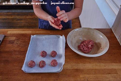 Паста с фрикадельками Джейми оливер. Фрикадельки