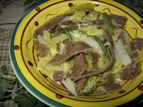 Пиццокери. Пиццоккери из Вальтеллины / Pizzoccheri della Valtellina