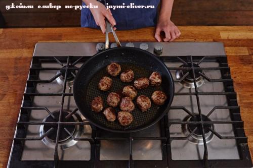 Паста с фрикадельками Джейми оливер. Фрикадельки