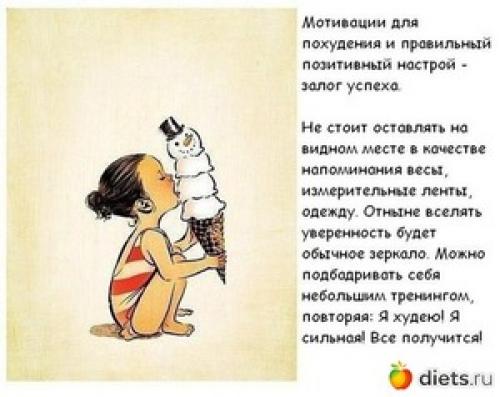 Мотивация к похудению. Полезные мотиваторы