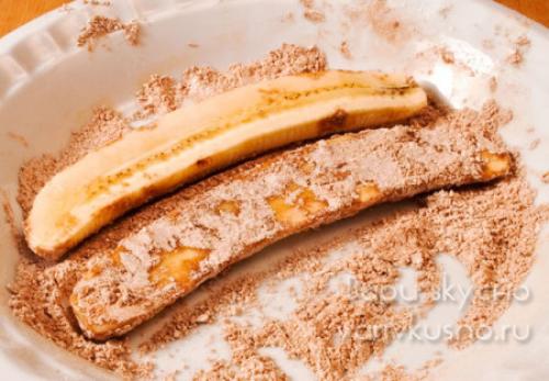 Жареные бананы с корицей по-восточному: 3 рецепта