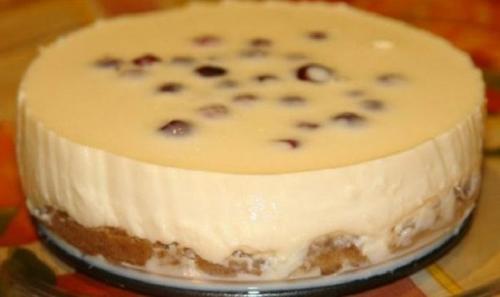 Чизкейк без выпечки со сгущенкой. Элегантный чизкейк без выпечки со сгущенкой часто готовлю летом