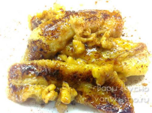 Жареные бананы с корицей по-восточному: 3 рецепта