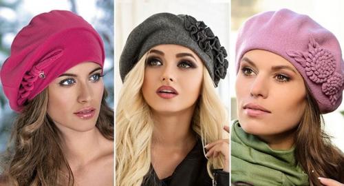 Головные уборы для женщин посл.  Модные головные уборы сезона зима 2020-2021. Основные тенденции