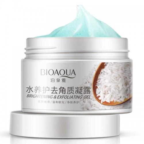 Рисовый скраб для лица биоаква. Средства для купания