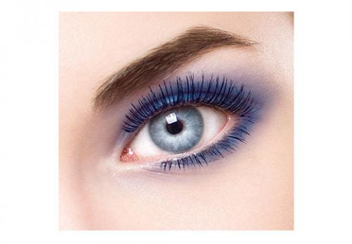 Какая помада подходит к синей туши. Как сделать макияж с синей тушью